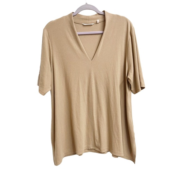 Soft Surroundings Tops - Soft Surroundings Top 1X Jacqueline Tunic Tan